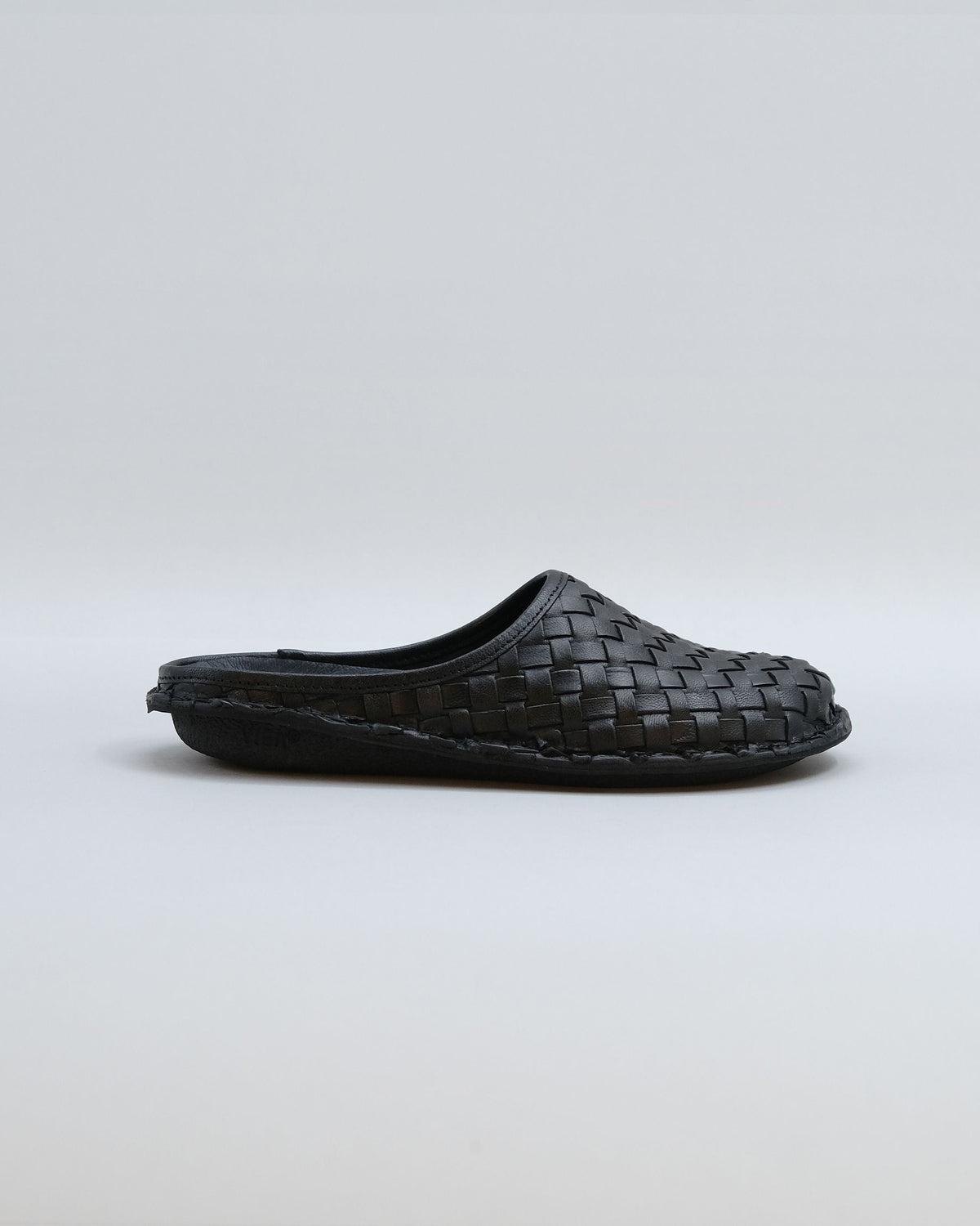 ROMA Woven Leather Preto Black