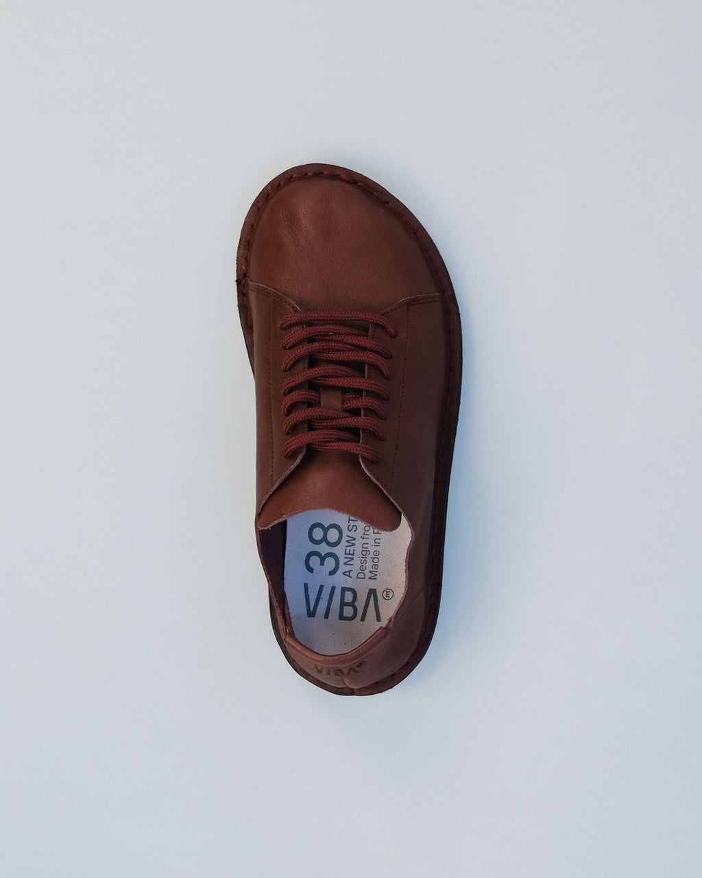 LISBOA Leather Cordovan Red