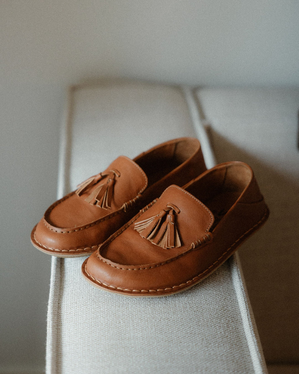 TRIBECA Leather Cognac Brown