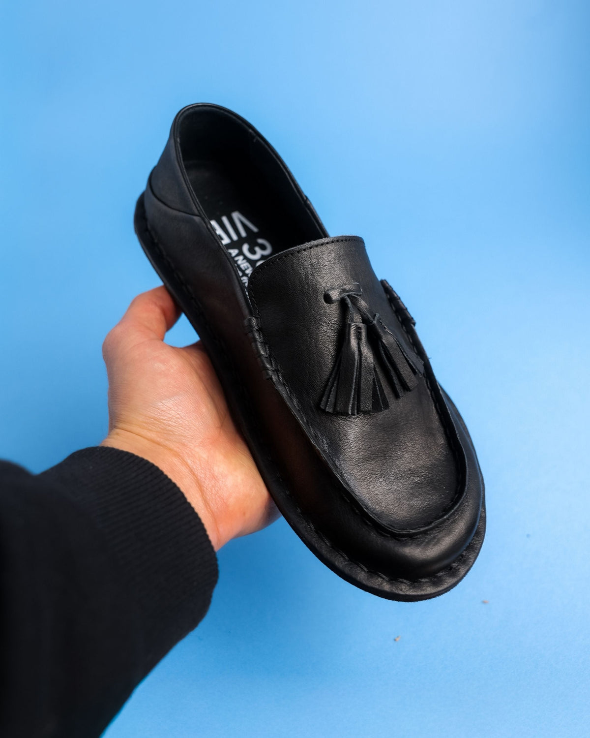 TRIBECA Leather Preto Black