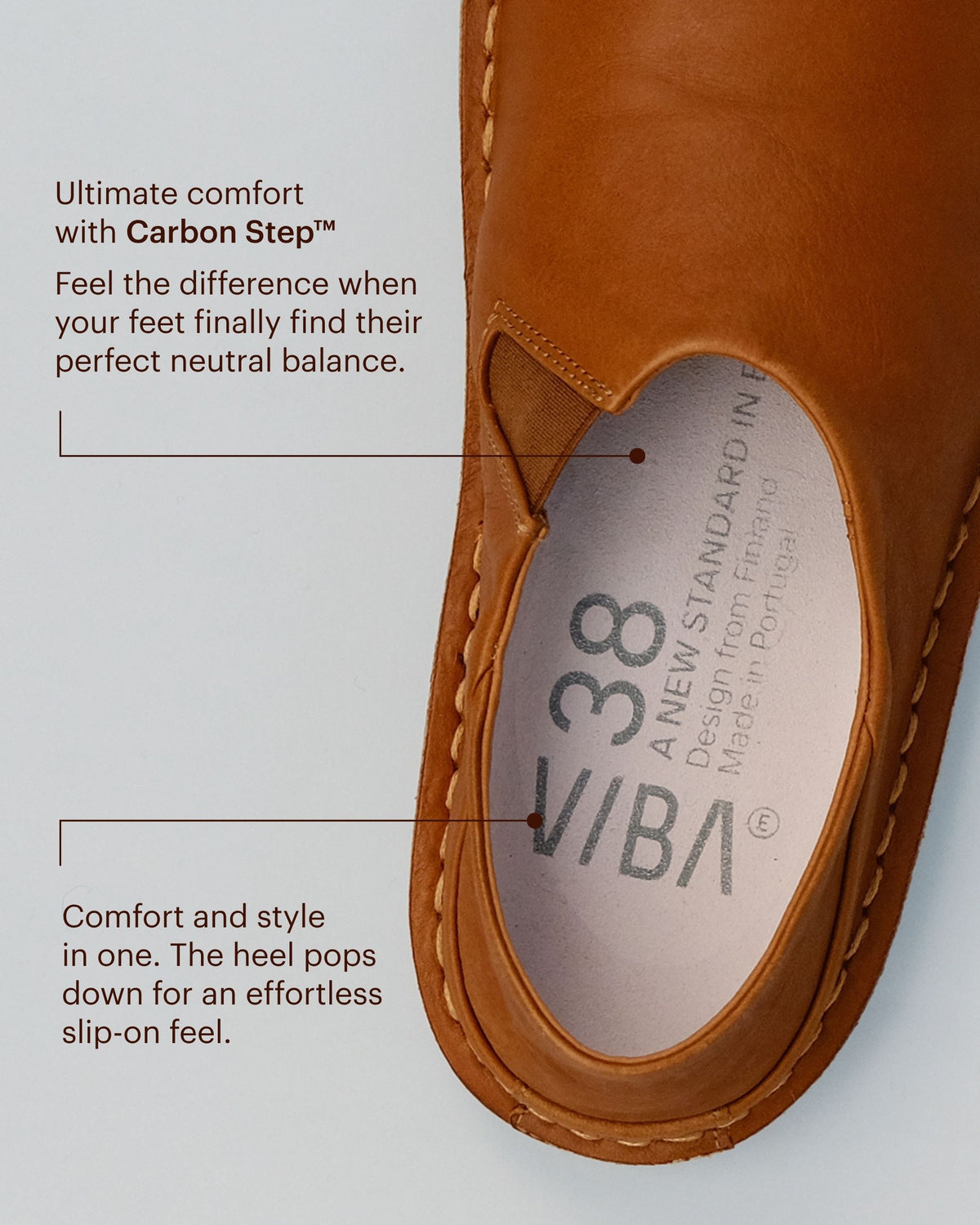 ZUMA Leather Cognac Brown