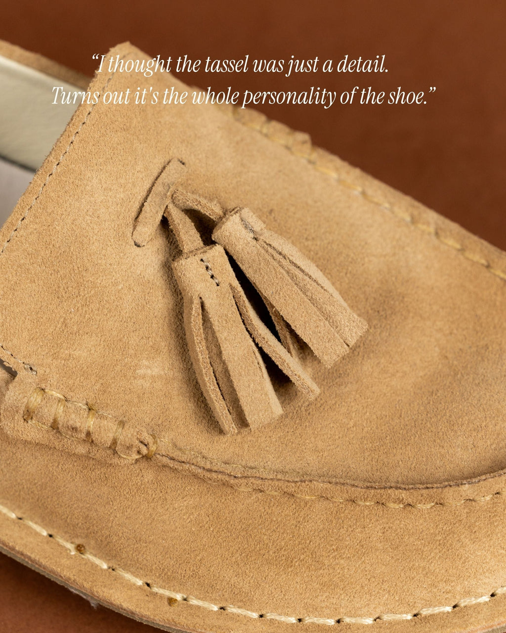 TRIBECA Suede Desert Sand