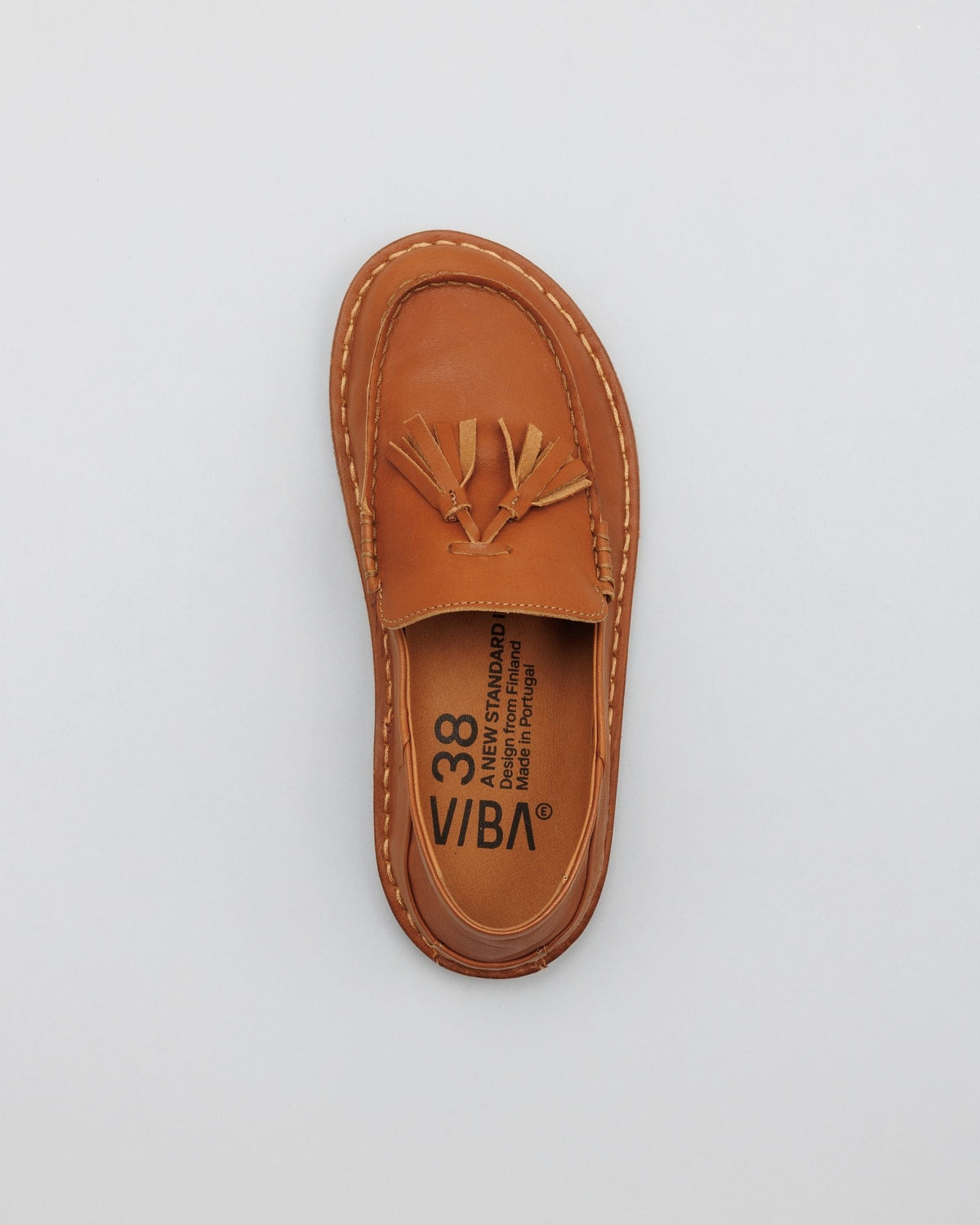 TRIBECA Leather Cognac Brown